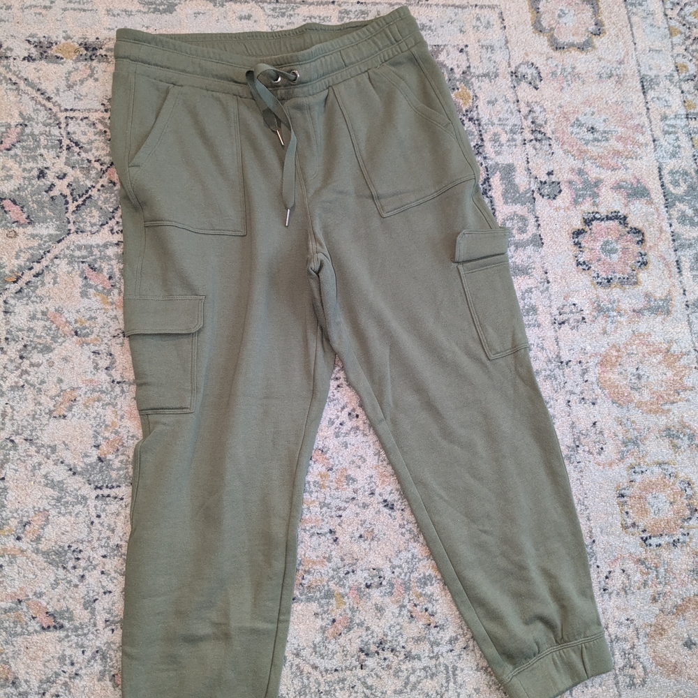 Calvin Klein Olive Cargo Joggers
